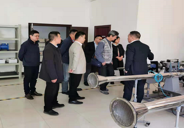 國家流量儀表評價計量測試聯盟主席張濤教授一行調研四方光電